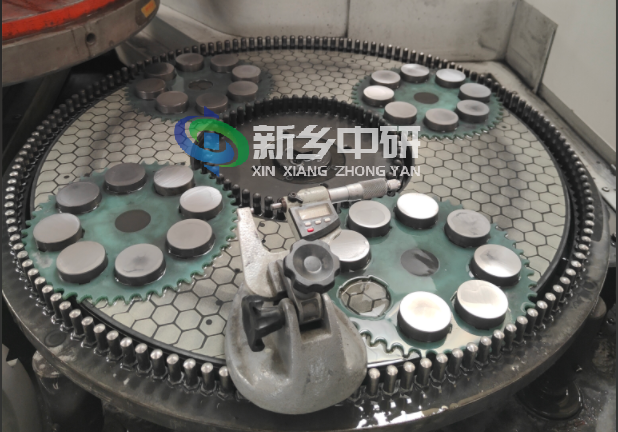 直徑65鑄鐵工件雙面研磨 研磨后精度5微米